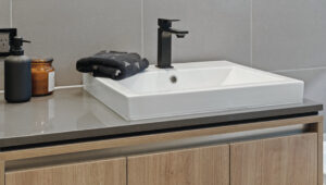 Designer Plus European-style bathroom vanity