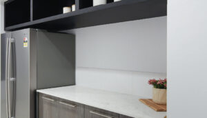 Designer Plus scullery with stone benchtops